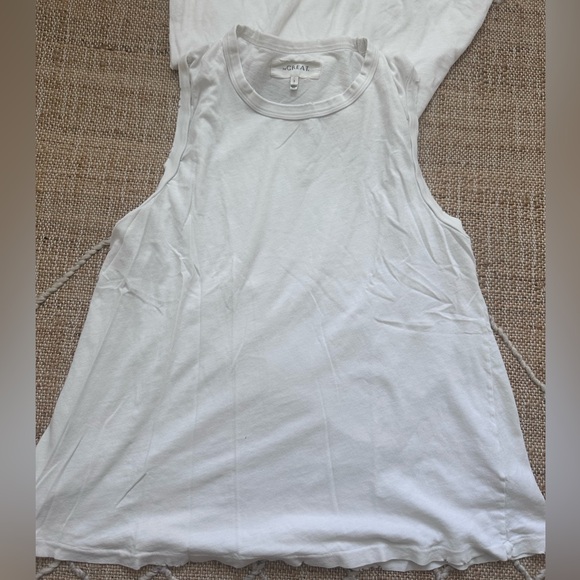 THE GREAT. Muscle Tee Shirt in White Lot of 3 Medium 2 - Picture 3 of 4